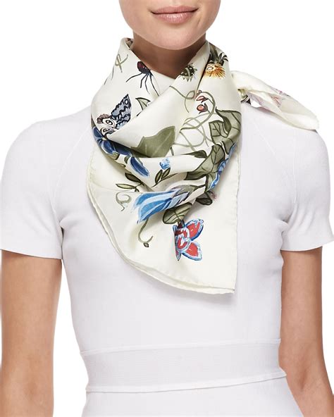 gucci flora knight scarf